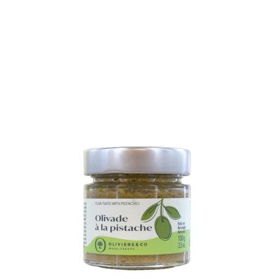 Grønn Oliven & Pistasjetapenade