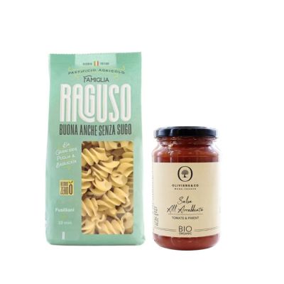 Klassisk Italiensk – Fusilloni & Arrabbiata