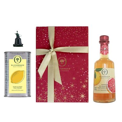 Økologisk sitronolje og grapefrukteddik