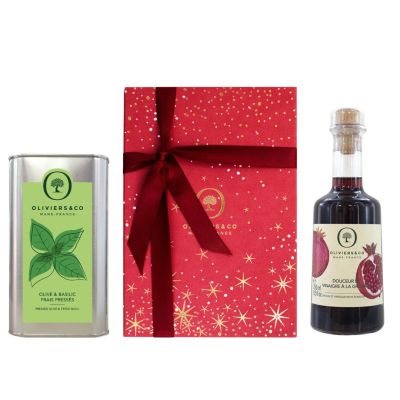 Basilikumolje & Granatepleeddik