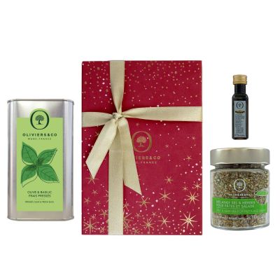 Basilikumolje & Urtesalt til pasta & salat