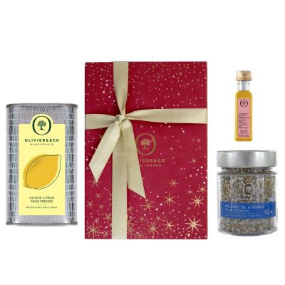 Sitronolje & urtesalt til fisk