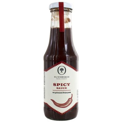 SPICY SAUS 350G - Best før 08.06.2025