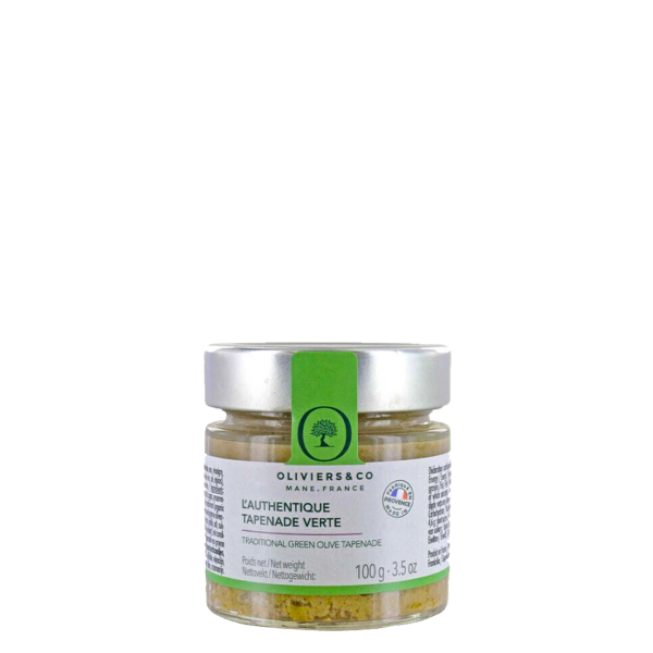 Tradisjonell grønn oliventapenade - 100 g