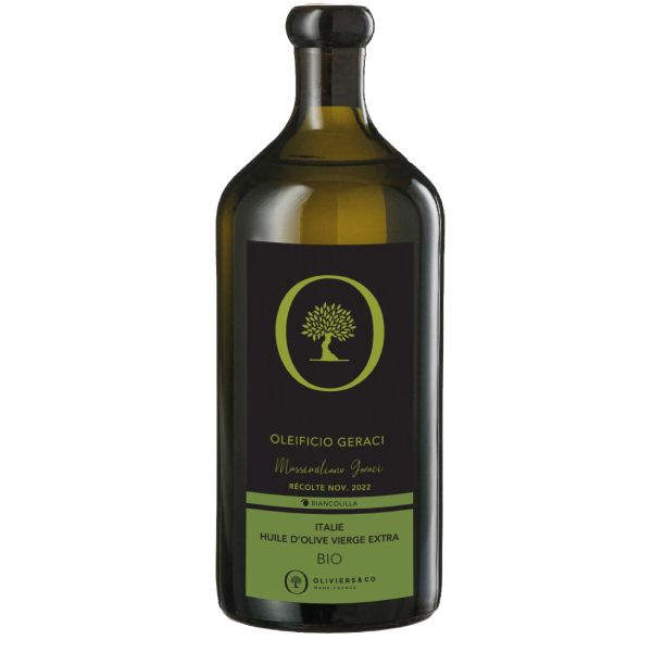 Økologisk Oleificio Geraci Extra Virgin Olivenolje - ITALIA (2023)