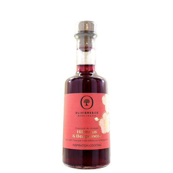 Hibiskus- og bergamotteddik