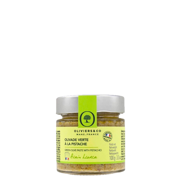 Grønn Oliven & Pistasjetapenade