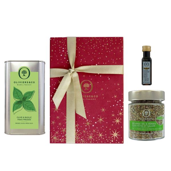 Basilikumolje & Urtesalt til pasta & salat