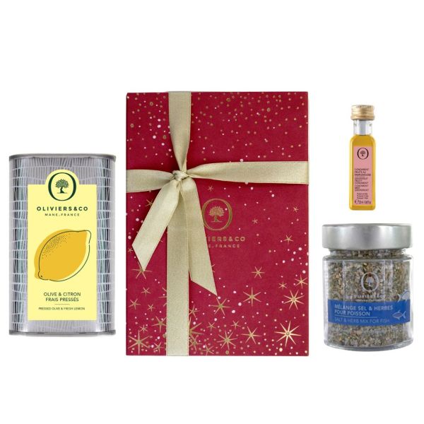 Sitronolje & urtesalt til fisk