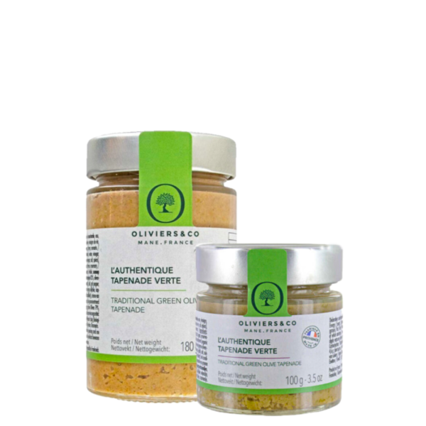 Tradisjonell grønn oliventapenade