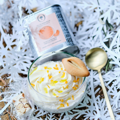 Appelsin- og dadelmousse