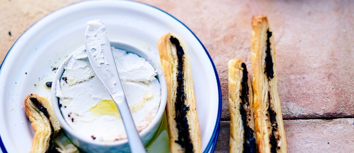 Butterdeig med tapenade