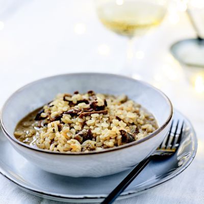 Risotto med trøffel og parmesan