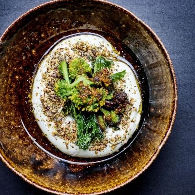 Burrata, brokkoli & grønnkål