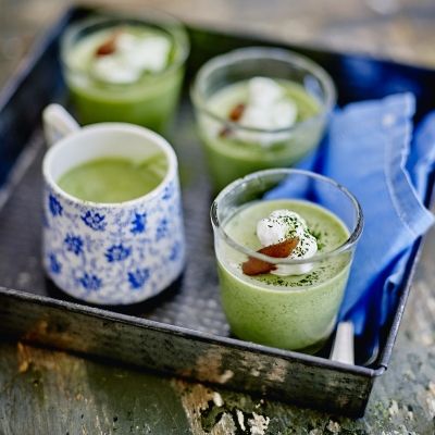 Frisk og salt panna cotta