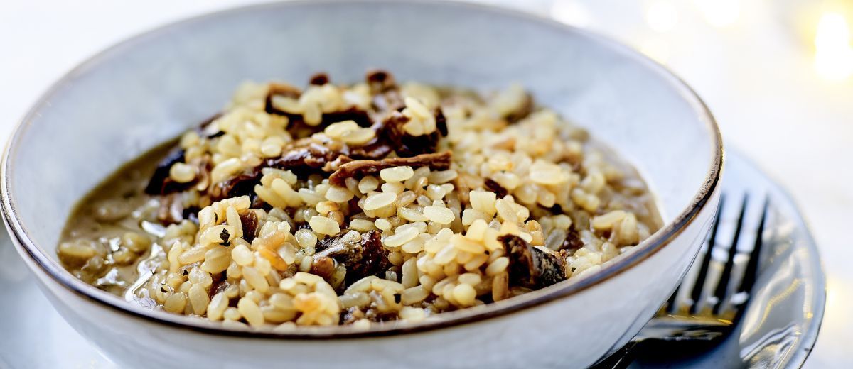 Risotto med trøffel og parmesan