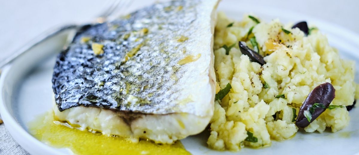 Barfilet med vanilje og appelsin