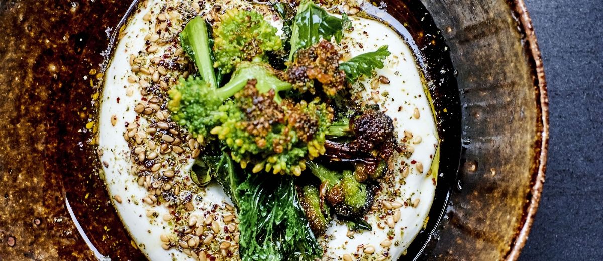 Burrata, brokkoli & grønnkål